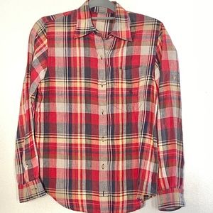 Ralph Lauren Button Down Plaid Flannel